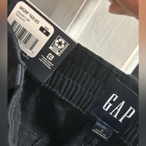GAP classic twill pant Navy Size 4 - Picture 3 of 3